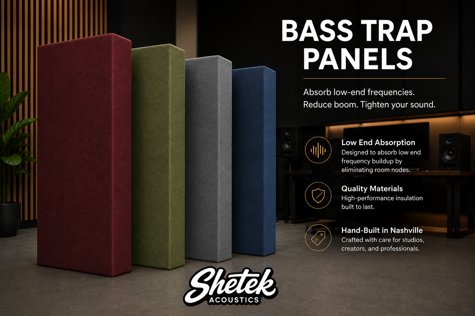 Bass Trap Panels