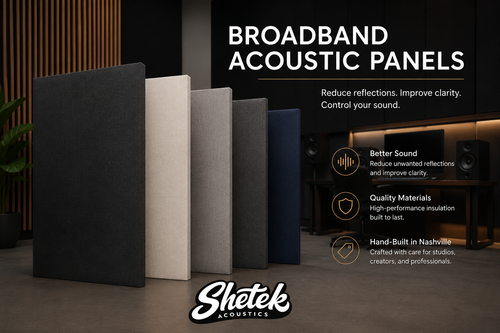 Broadband Acoustic Panels